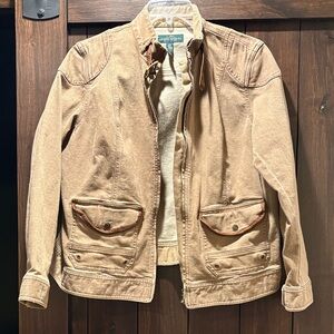 Ralph Lauren Tan Jean Jacket